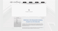 Desktop Screenshot of gb-roofing.co.uk